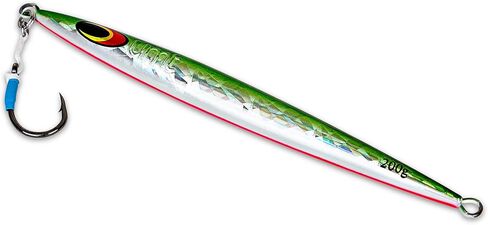 Uncle Mo's Tackle - Sand EEL 200g Offshore Jigs - Tuna, Mahi-Mahi, Grouper. Packs: 1, 5, 10. Green, Pink. Pro-Grade. in Saudi Arabia