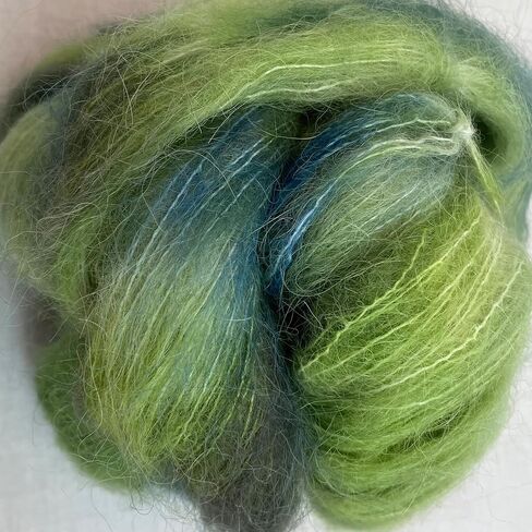 Halo Watercolors #710 Art Nouveau - Hand-Dyed Brushed Alpaca Yarn Lace Weight 257 yd / 25g in Kuwait
