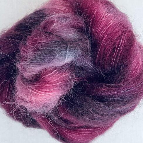 Halo Watercolors #710 Art Nouveau - Hand-Dyed Brushed Alpaca Yarn Lace Weight 257 yd / 25g in Kuwait