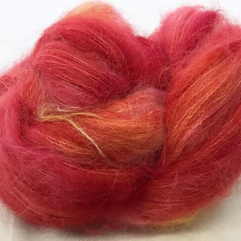 Halo Watercolors #710 Art Nouveau - Hand-Dyed Brushed Alpaca Yarn Lace Weight 257 yd / 25g in Kuwait