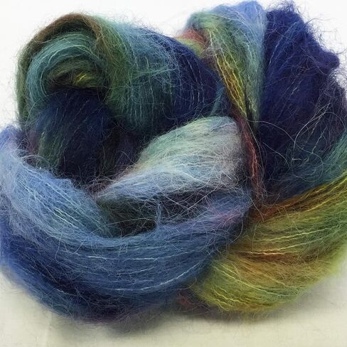 Halo Watercolors #710 Art Nouveau - Hand-Dyed Brushed Alpaca Yarn Lace Weight 257 yd / 25g in Kuwait