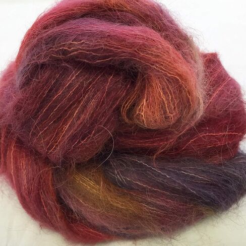 Halo Watercolors #710 Art Nouveau - Hand-Dyed Brushed Alpaca Yarn Lace Weight 257 yd / 25g in Kuwait