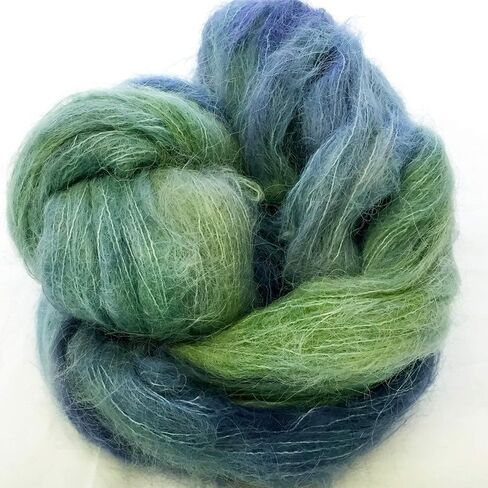 Halo Watercolors #710 Art Nouveau - Hand-Dyed Brushed Alpaca Yarn Lace Weight 257 yd / 25g in Kuwait