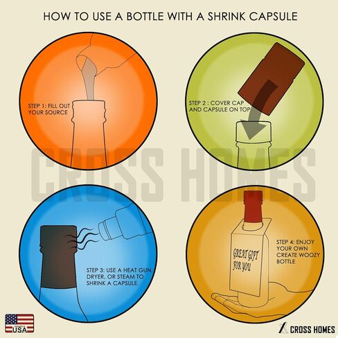 زجاجة زجاجية، زجاجات الصلصة الساخنة، زجاجات ووزي فارغة 5 أونصة، 36 مجموعة مع كبسولات قابلة للطباعة، ملصقات زجاجات قابلة للطباعة، زجاجات خمور صغيرة، زجاجات زجاجية صغيرة، زجاجات صلصة، زجاجات نبيذ صغيرة مع أغطية باللون الأحمر in Kuwait