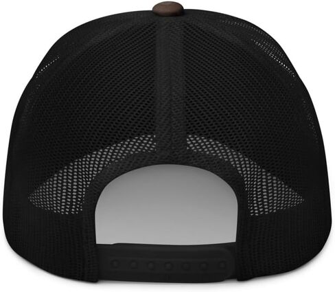 OR Camo Feral Embroidered Curved Bill Camouflage Trucker Hat Low Crown Adjustable Orange Lettering Feral Hat - Cap in Saudi Arabia