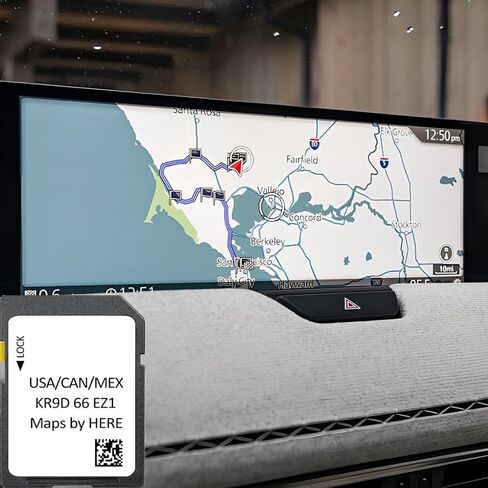 TD2K66EZ1B GPS Navigation SD Card for 2021-2023 Maz.da 3 / CX5 / CX9 / CX30, 2022-2023 Maz.da MX30, 2022-2024 CX50 with North America Maps in Saudi Arabia