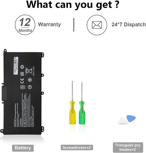 HW03XL Laptop Battery Replacement for HP Pavilion 15-EG 15-EH 17-CN 17-CP 15-eg0xxx 15-eg0073cl 15-eg0053cl 15-eg1053cl 15t-eg000 15-eh1xxx 17-cn0xxx 17-cn2063cl 17-cp0xxx 17-cp0700dx (11.34V/41.04Wh) in Saudi Arabia