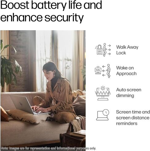 HP OmniBook 7 Flip Copilot+ AI Laptop, Intel Ultra 7-258V, 32 GB LPDDR5x RAM, 2 TB PCIe SSD, 16" 3K (2880x1800) OLED Touchscreen, Intel Arc 140V, Backlit Keyboard, W11 Pro, Silver in Kuwait