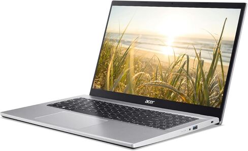 Acer 15.6 "FHD IPS LAPTOP ، معالج Intel I5 يصل إلى 4.39 جيجا هرتز ، 20 جيجا بايت DDR4 RAM ، SSD 256GB ، WiFi فائقة الصب ، HDMI ، Windows 11 OS ، باستيل سيلفر (A-مجدة) in Saudi Arabia