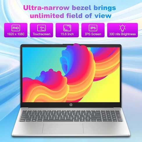 HP 15.6" FHD Touchscreen Business Laptop, with Lifetime Office Pro, Intel 10-Core i7-1355U, 32 GB RAM, 1 TB SSD, Intel Iris Xe GPU, Wi-Fi 6, HD Camera, HDMI, Copilot, Windows 11 Pro, w/Accessories in Saudi Arabia