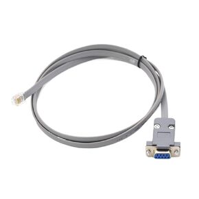RJ11 6P6C Crystal Head to RS232 Serial Port Female DB9 Adapter Cable