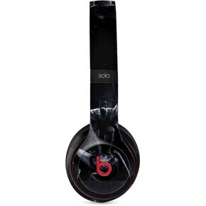 Skinit Decal Audio Skin Compatible with Beats Solo 2 Wireless - Officially Licensed Warner Bros Batman Smoke Design