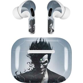 Skinit Decal Audio Skin Compatible with Apple AirPods Pro - Officially Licensed DC Comics Arkham Origins Batman in Action Pose Design