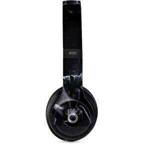 Skinit Decal Audio Skin Compatible with Beats Solo 2 Wired - Officially Licensed Warner Bros Batman Smoke Design