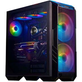 Adamant Custom 16-Core Liquid Cooled Workstation Desktop Computer PC AMD Ryzen 9 9950X 4.5GHz X870 AORUS 32GB DDR5 2TB NVMe GEN4 PRO SSD 10TB HDD 850W Integrated Onboard Graphics