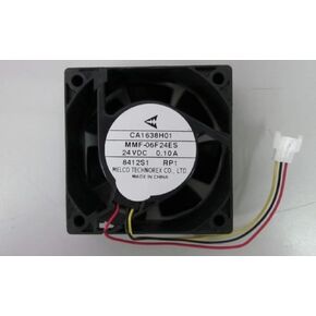 MMF-06F24ES-RP1 CA1638H01 6025 24V 0.10A 3-Wire Cooling Fan