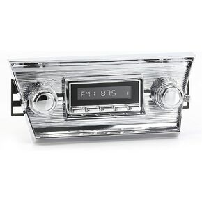 RetroRadio Compatible with 1966-67 Chevrolet Chevelle Features Include Bluetooth, AUX, AM/FM LAC-M1-01113-03P-73PC