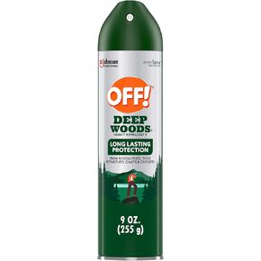 OFF! Deep Woods Insect Repellent Aerosol, Bug Spray with Long Lasting Protection from Mosquitoes, 9 oz