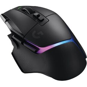 Logitech G502 X Plus Lightspeed Wireless Optical Mouse with LIGHTFORCE Hybrid switches, LIGHTSYNC RGB, Hero 25K Gaming Sensor, Compatible with PC - macOS/Windows - Black (Renewed)