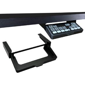 Under-Desk Sliding Rail Kit for ATEM Mini (Excluding SDI) – Ergonomic 30° Slide & Tilt Mount with Full Cable Access – Mounting Hardware & Drill Bit & Template Included