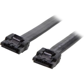 Nippon Labs SATA3L-1.5FT-BU 18-Inch Sata Cable with Locking Latch, Blue