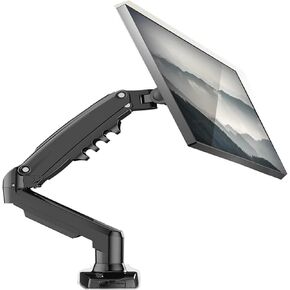 F80 Gas Spring 17-30 inch Desktop LED LCD Monitor Stand arm Load 2~9 kg(Matte Charcoal No USB)