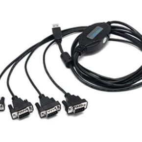USB to 2/4-Port RS-232 Converter USB V2.0 to 9-pin RS232 Serial Cable Adapter UT-8814(4 Ports)