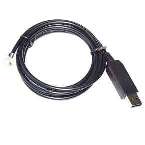 Industrial FT232RL CHIP USB to RS232 RJ11 RJ9 4P4C Serial Cable(1.8M)