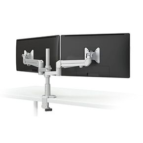 Evolve Series Dual Monitor Arm مع 2 أطراف الحركة ، الفضة: ESI Ergo Evolve2-M-SLV (ذراع شاشة واحدة)