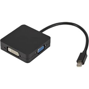 3 in 1 Display Port DP Male to HDMI DVI Female Adapter Converter Cable for Air Pro Hot(Product A)