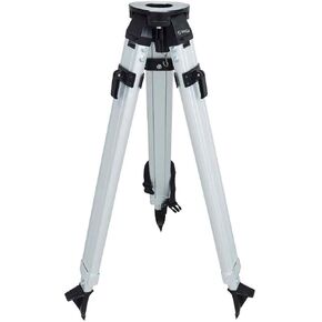 SitePro 01-ALQR20-B 5/8-11 Heavy Duty Aluminum Tripod with Quick Clamp, Black