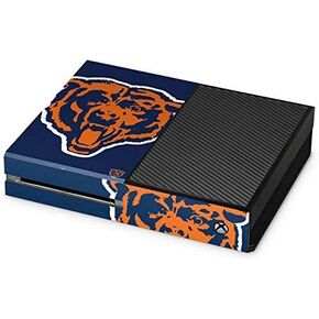 Skinit Decal Gaming Skin Compatible with Xbox One Console - Officially Licensed NFL Chicago Bears Retro Logo Design