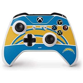 Skinit Skinit Gaming Gaming Skin متوافق مع وحدة التحكم في Xbox One S - تصميم كتلة منطقة NFL Los Angeles المرخصة رسميًا