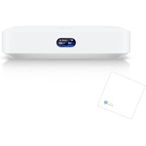TWA Bundle of Ubiquiti UCG-Ultra Multi-WAN UniFi Cloud Gateway with Advanced Routing and Security Features with Microfiber Cloth