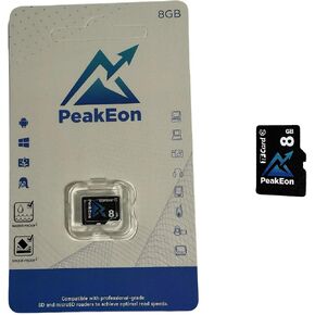 MicroSD TF Memory Card,4K/5K UHD, Waterproof, Shockproof,High Speed 130MB/s (8.0, GB)