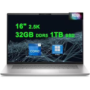 Dell Inspiron 16 Plus 7630 Business Laptop | 16" 2.5k Comfortview Plus | Intel 14-core i7-13700H | 32GB DDR5 1TB SSD | Backlit Fingerprint Thunderbolt4 FHD IR Webcam Long-Lasting Battery Win11Pro