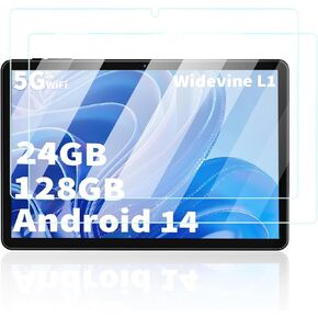 Screen Protector for YLEEBG T901 10 Inch tablet Android 14 Tablets Anti-Scratch 9H Hardness Touch Sensitive 2.5D Rounded Edges Bubble Free Easy to Install,2 Pack.