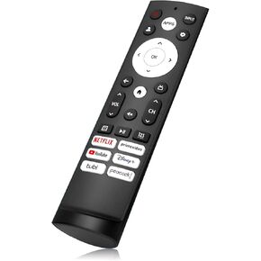استبدال عن بُعد لـ Hisense Smart Google TV - Universal Remote Control متوافق مع طرازات Hisense TVS 2018-2024 (UHD 4K Uled Android) - إطلاق سريع 6 مفاتيح - لا توجد وظيفة صوتية ، إعداد سهلة