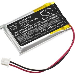 FITHOOD Battery Replacement for BlueParrott VXI B350-XT PL602030 (300mAh/3.7V)