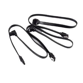 3pcs/Set 40cm SATA 3.0 Cable SATA 3.0 III SATA3 6GB/s Data Cable Straight Cord Cable Dual Channel Hard Drive Data Cable