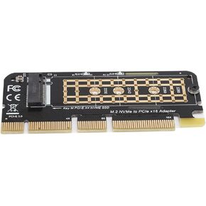 M.2 to Pci E3.0x16 Adapter Card, Pcenvme N05 Pci e X4 X8 X16 to M.2 Ngff Ssd Riser Card for Pm961 960evo Sm961 Pm951, m. 2 Ngff 22pin Disk Adapter for Home Workplace