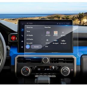Anti-Glare Matte Screen Protector for 2024 2025 Toyota Tacoma (SR/SR5/TRD PreRunner/TRD Sport/TRD Off-Road) 8-inch Touchscreen, 9H Tempered Glass 2025 Tacoma Accessories HD/Anti-Fingerprint 8"