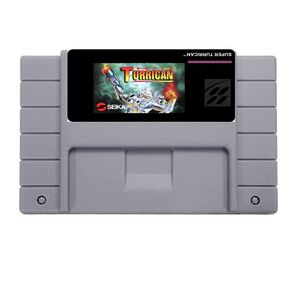 Royal Retro 16 Bit 46 PIN Super Game Card - Super Turrican