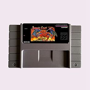 Royal Retro 16 Bit Demon's Crest NTSC Big Gray Game Card For USA Version Game Player