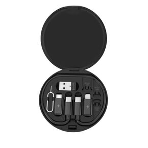 USB Charging Cable Kit, 60W Type C to Lightning Adapter Set, Multiple Connectors