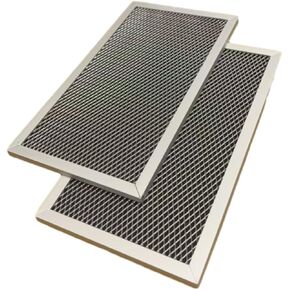 2PCS Microwave Grease Filter for GE JVM1650CH04,JVM1650CH05, JVM1650SH04,JVM1650SH05, JVM1650WH04,JVM1650WH05