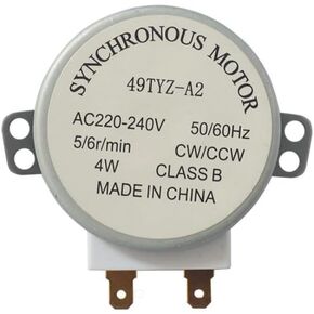 #49TYZ-A2 Microwave Oven Synchronous Motor 49TYZ-A2 AC 220-240V CW/CCW 4W 5/6 RPM b~~W Quality Durable New Replacement Parts For Synchronous Motor