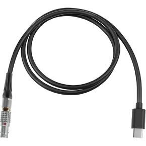Lysria USB-C Type-C إلى Lemo 0b 2pin Cable Cable متوافق مع Tilta Teradek Smallhd Z antonbauer Pyxis Bond Arri Ronin Red Komodo DJi-Ronin Paralinx Preston Transvideo Offhollywood ، 40 "