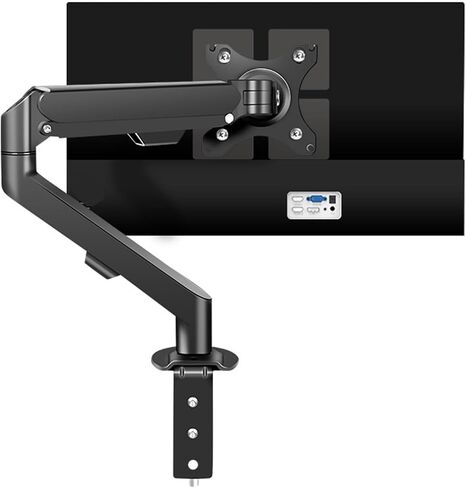 Monitor Hole-Free Bracket arm Desktop Support Rack Adjustable Lifting and Rotating Computer Screen Wall Mount(Gray) in Saudi Arabia