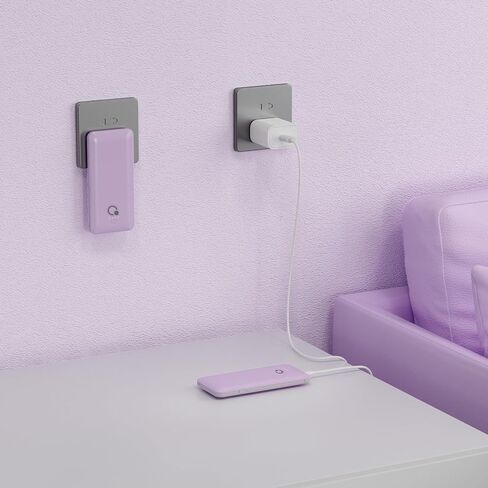 Q 10000mAh Power Bank ، شاحن محمول نحيف ، 4 إخراج حزمة بطارية خارجية مع CALPENT CLOP PLUT MICRO MICRO in Kuwait